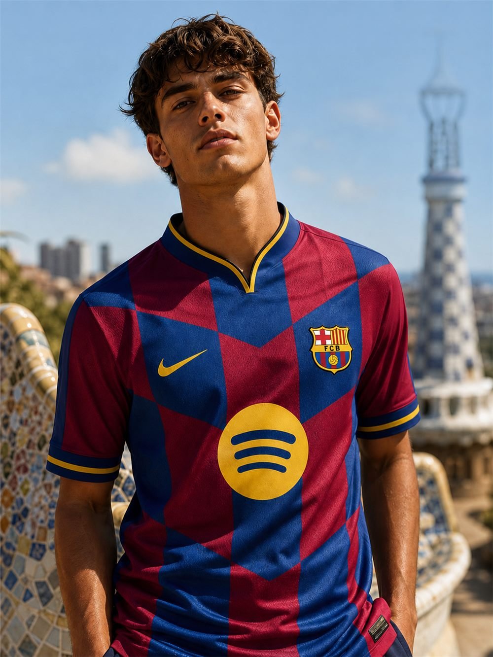 Barcelona home shirt